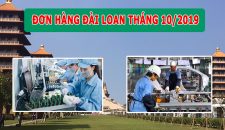 Các đơn hàng xuất khẩu lao động Đài Loan tốt nhất tháng 10/2022